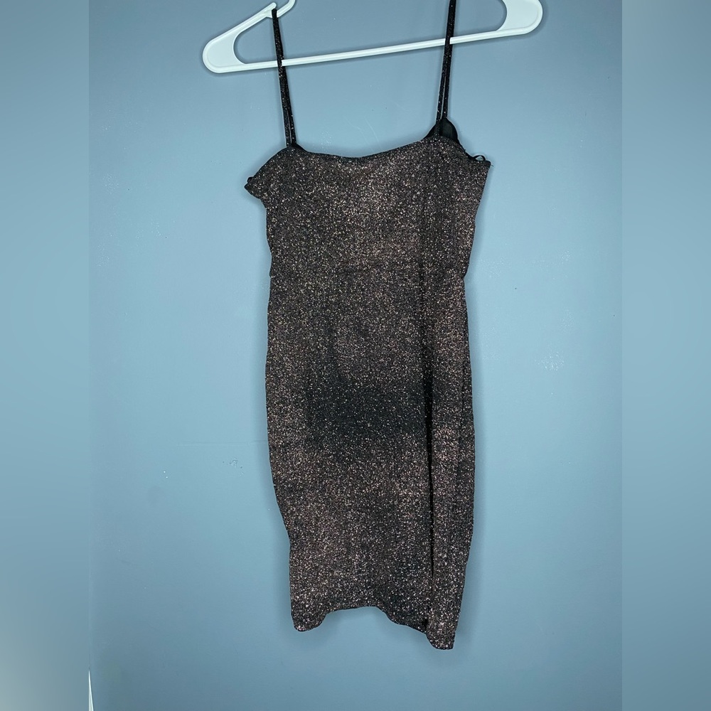 Black Glittery Windsor Dress | Women’s Large - Picture 5 of 15